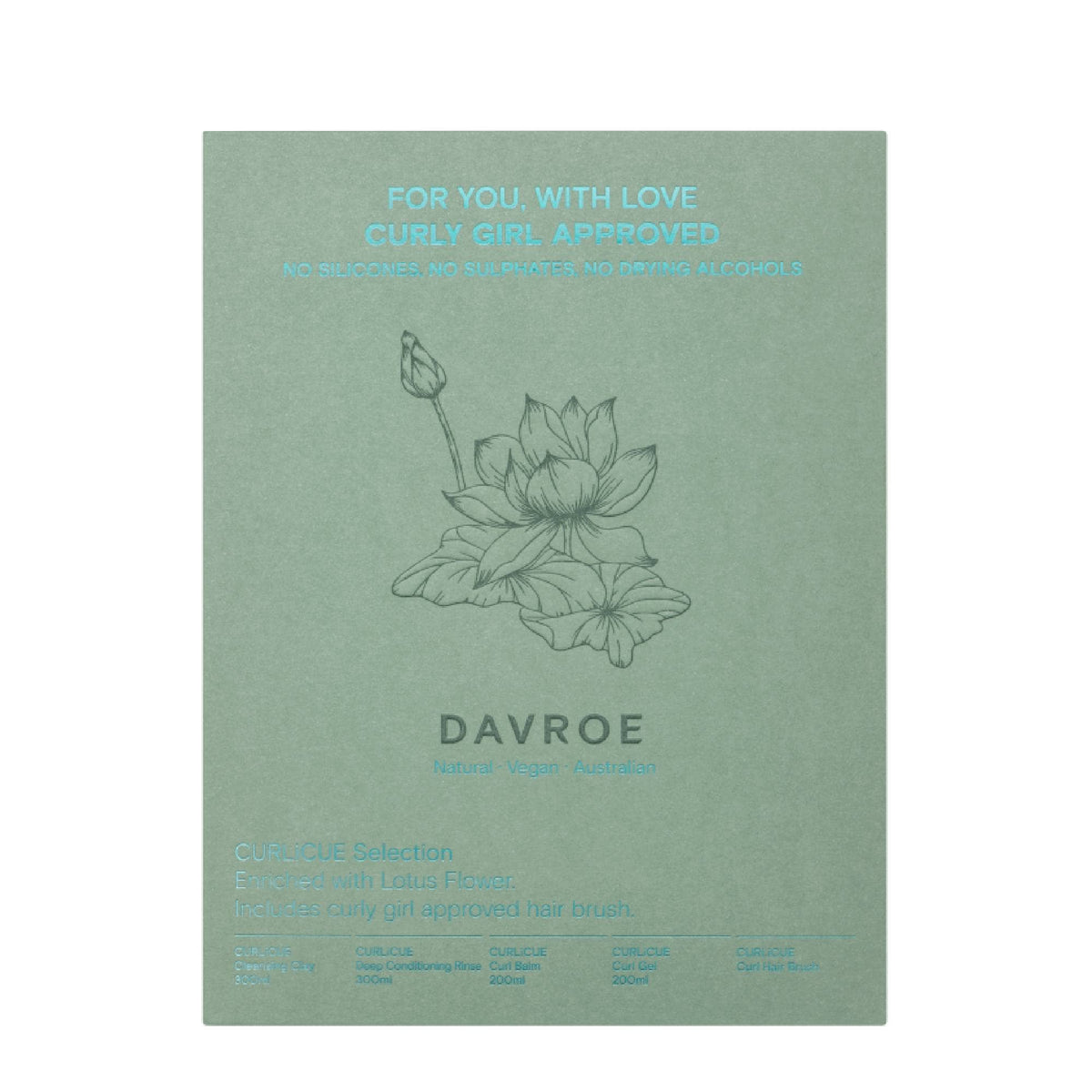 Davroe CURLiCUE Selection Gift Box With Love 