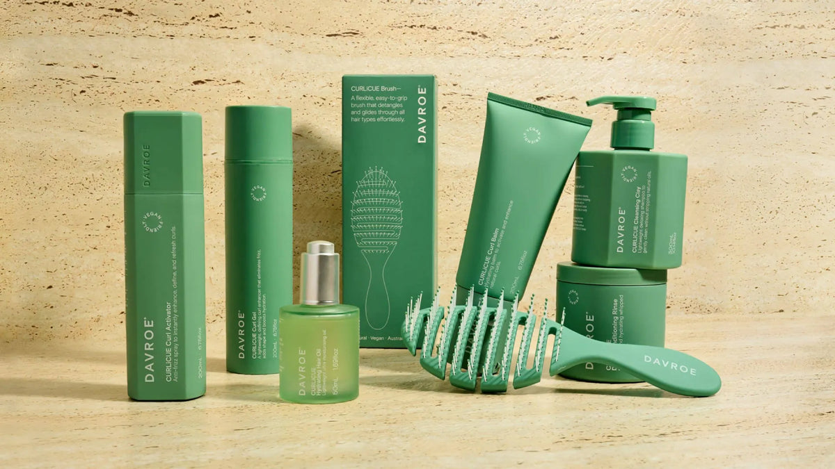 Davroe CURLiCUE Pack – 8 Προϊόντα για τέλειες μπούκλες | HAIRMONY