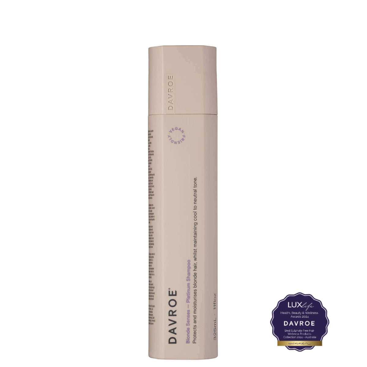 Σαμπουάν χωρίς θειικά άλατα Davroe Blonde Senses Platinum Shampoo 325ml | HAIRMONY