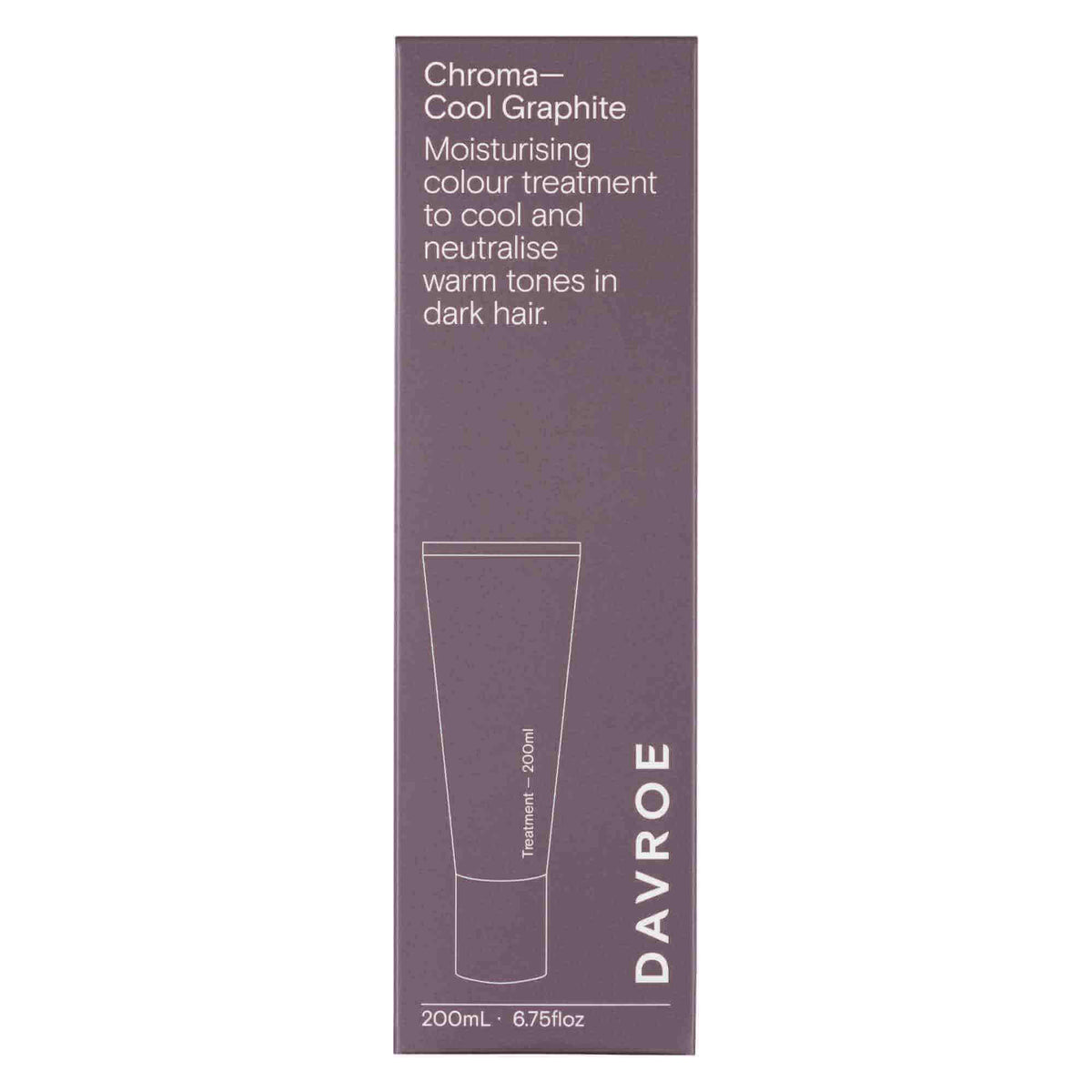 Davroe Chroma Cool Graphite 200ml Box