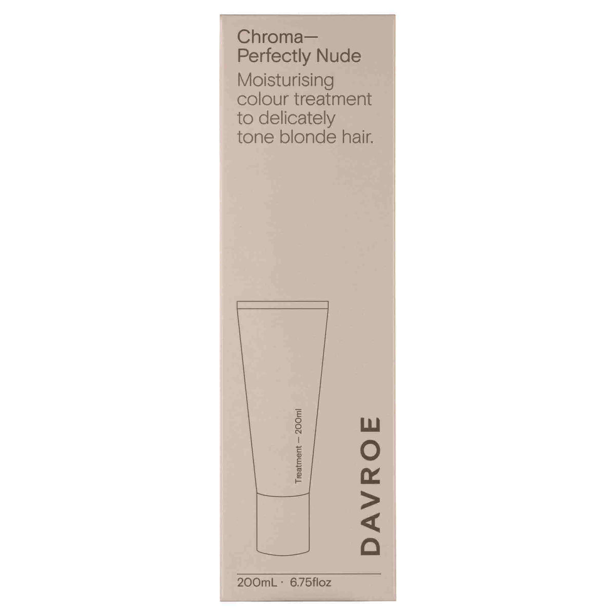 Davroe Chroma Perfectly Nude 200ml Box