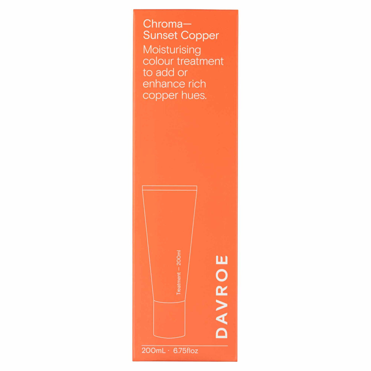 Davroe Chroma Sunset Copper 200ml Box