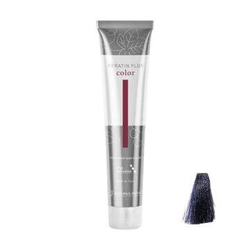 Keratin Plus Color 1.11 Μαύρο μπλε