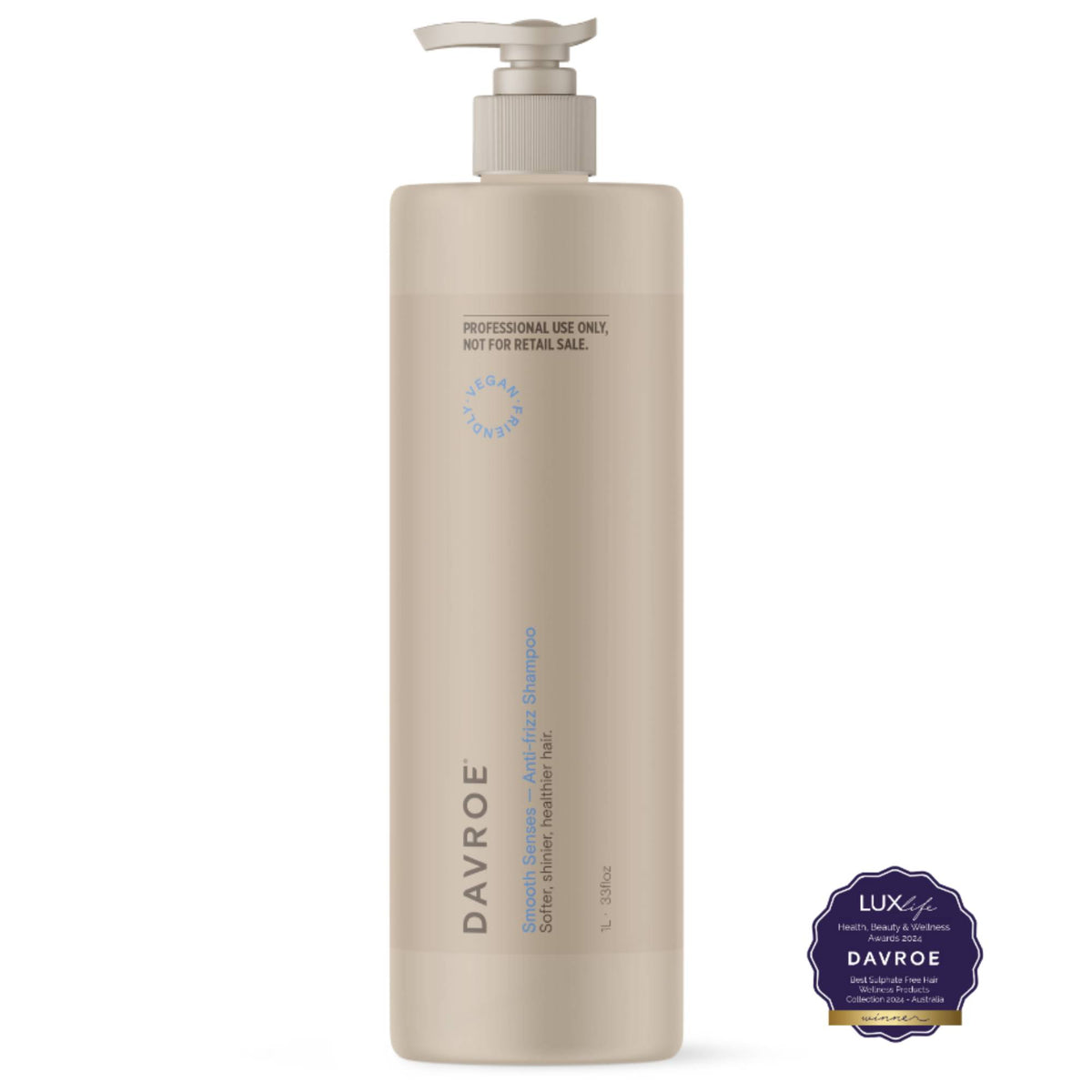 Σαμπουάν χωρίς θειικά άλατα Davroe Smooth Senses Anti-Frizz Shampoo 1L | HAIRMONY